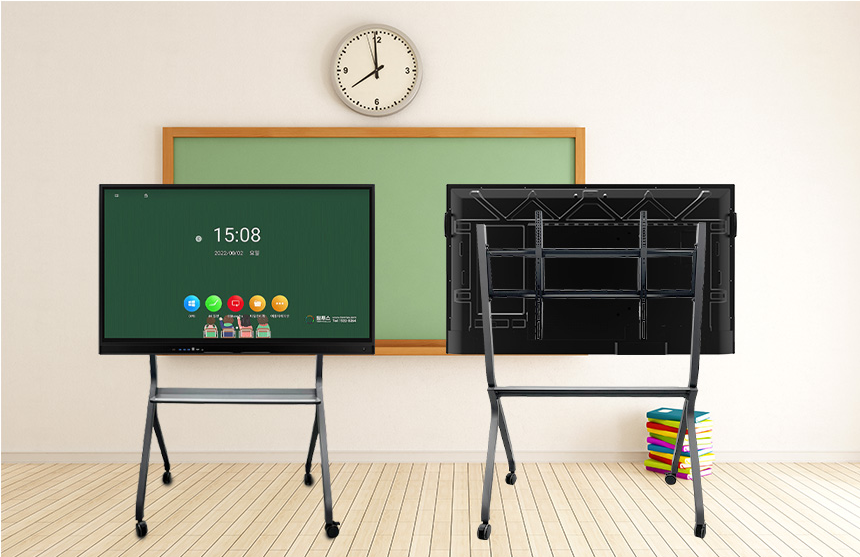 Mobile Stand for Interactive Flat Board